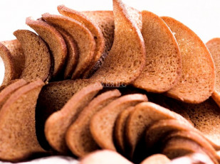 Ведро Ржаные гренки со вкусом сала с горчицей: Ресторанные гренки с чесноком