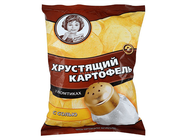 Картофельные чипсы "Девочка" 160 гр. в Домодедово