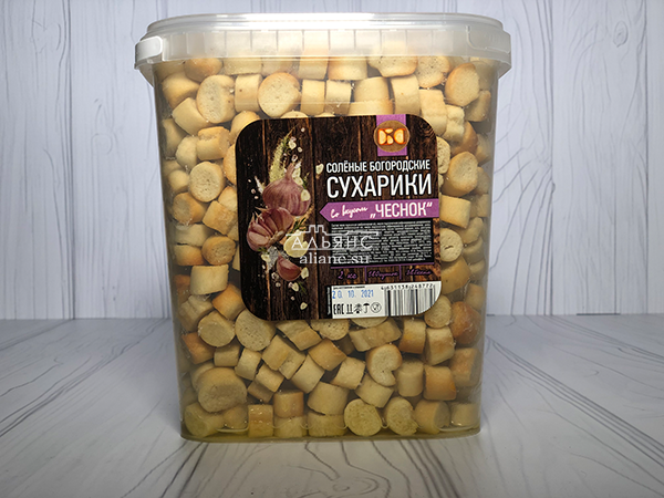 Сухарики со вкусом чеснока в Домодедово