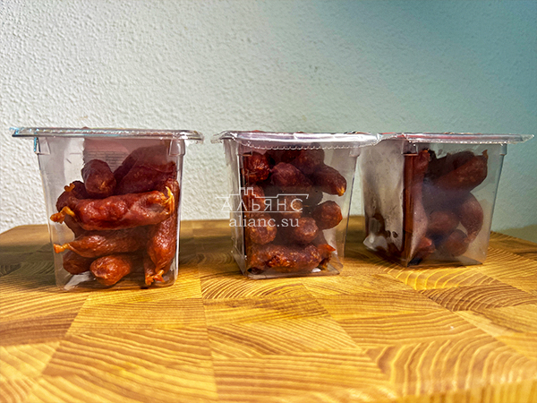 Колбаски МИНИ с сыром с/к (100 гр) в Домодедово