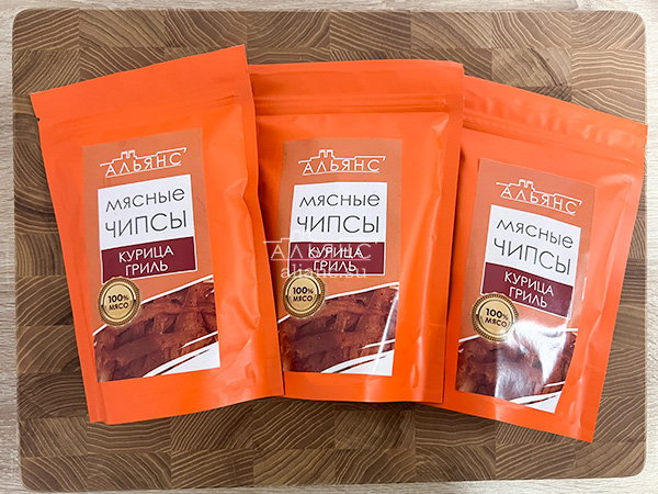 Мясо (АЛЬЯНС) вяленое курица "Гриль" 50 гр. в Домодедово