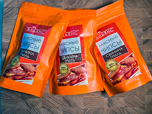 Мясо (АЛЬЯНС) вяленое свинина "Гриль" 50 гр. в Домодедово