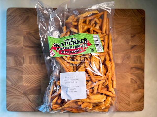 Жареный сыр "ВКУСНЯШКА" (Оливковый) 500гр. в Домодедово
