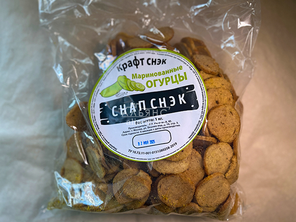 Снапсы ПШЕНИЧНЫЕ "Маринованные огурцы" в Домодедово