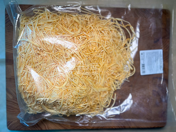 Сырный продукт ФЕРМЕРСКИЙ паутинка с паприкой в Домодедово