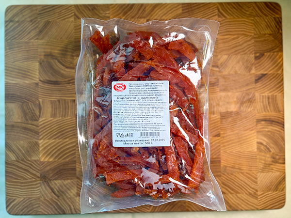 Продукт из мяса птиц "КАРПАЧЧО с АДЖИКОЙ" с/к "ООО БАЛТИКА" (Калининградская обл.) в Домодедово