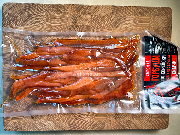 Горбуша соломка по-корейски в Домодедово