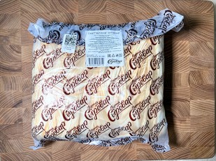 Фрайчизы со вкусом холодец и хрен (100 гр.): Сыр 1 кг ГОРНЫЙ СЫРОВАР (Паутинка копчёная)