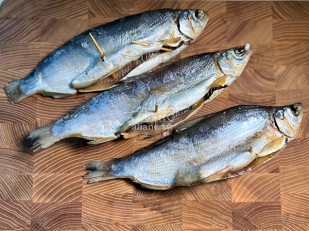 Рыцарское мясо лось: Пелядь вяленая крупная потрошеная