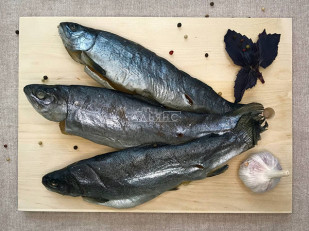 Камбала стейк: Форель радужная вяленая