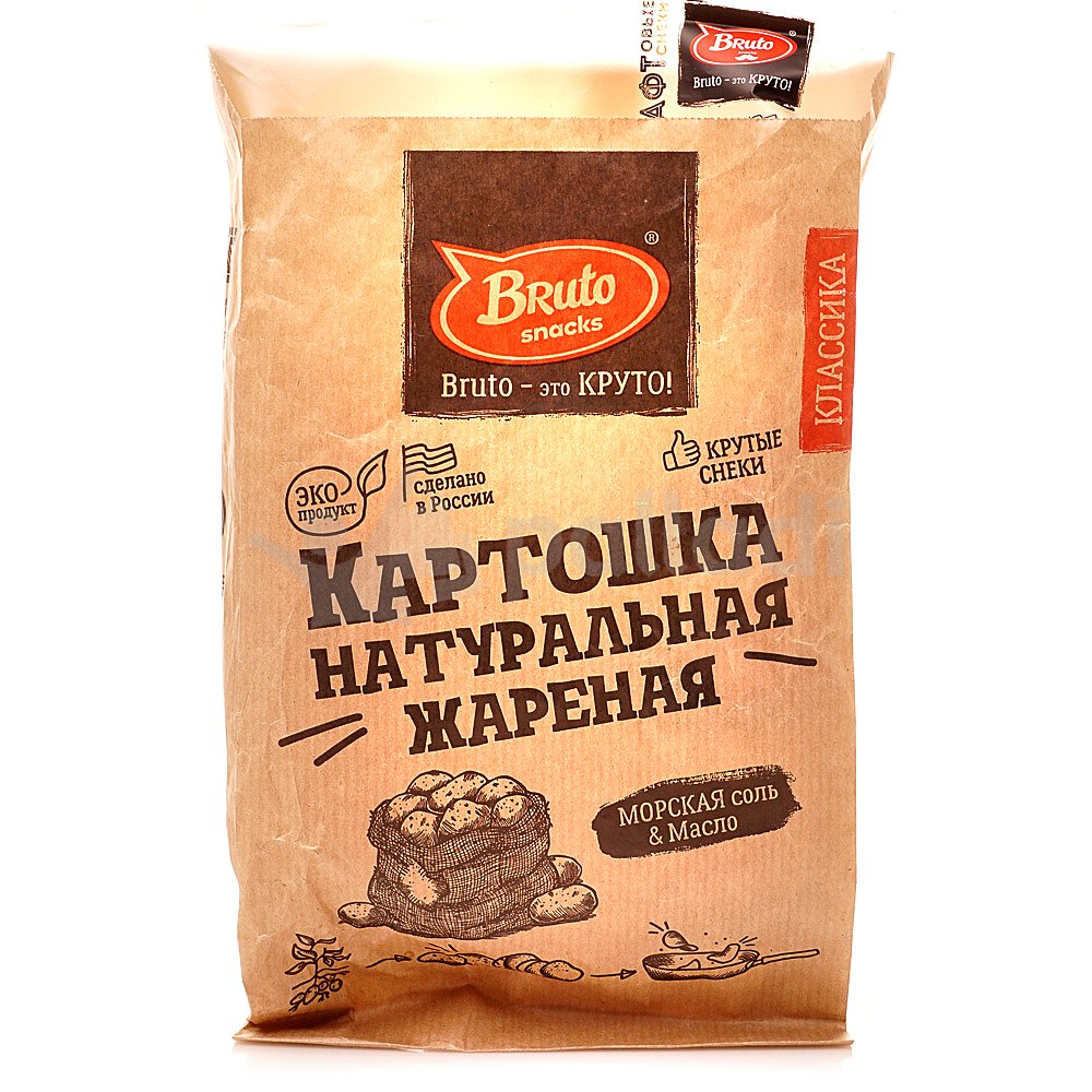 Картофель «Бруто» с солью 70 гр. в Домодедово