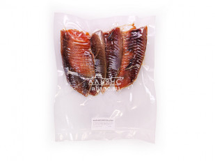 Камбала стейк: Ребра воблы с икрой